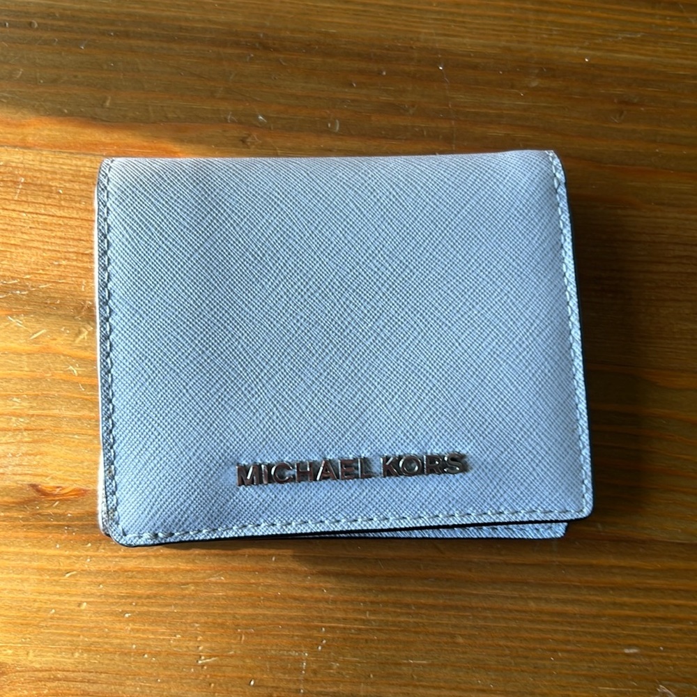 Light purple Michael Kors Wallet Card holder money wallet MK light purple